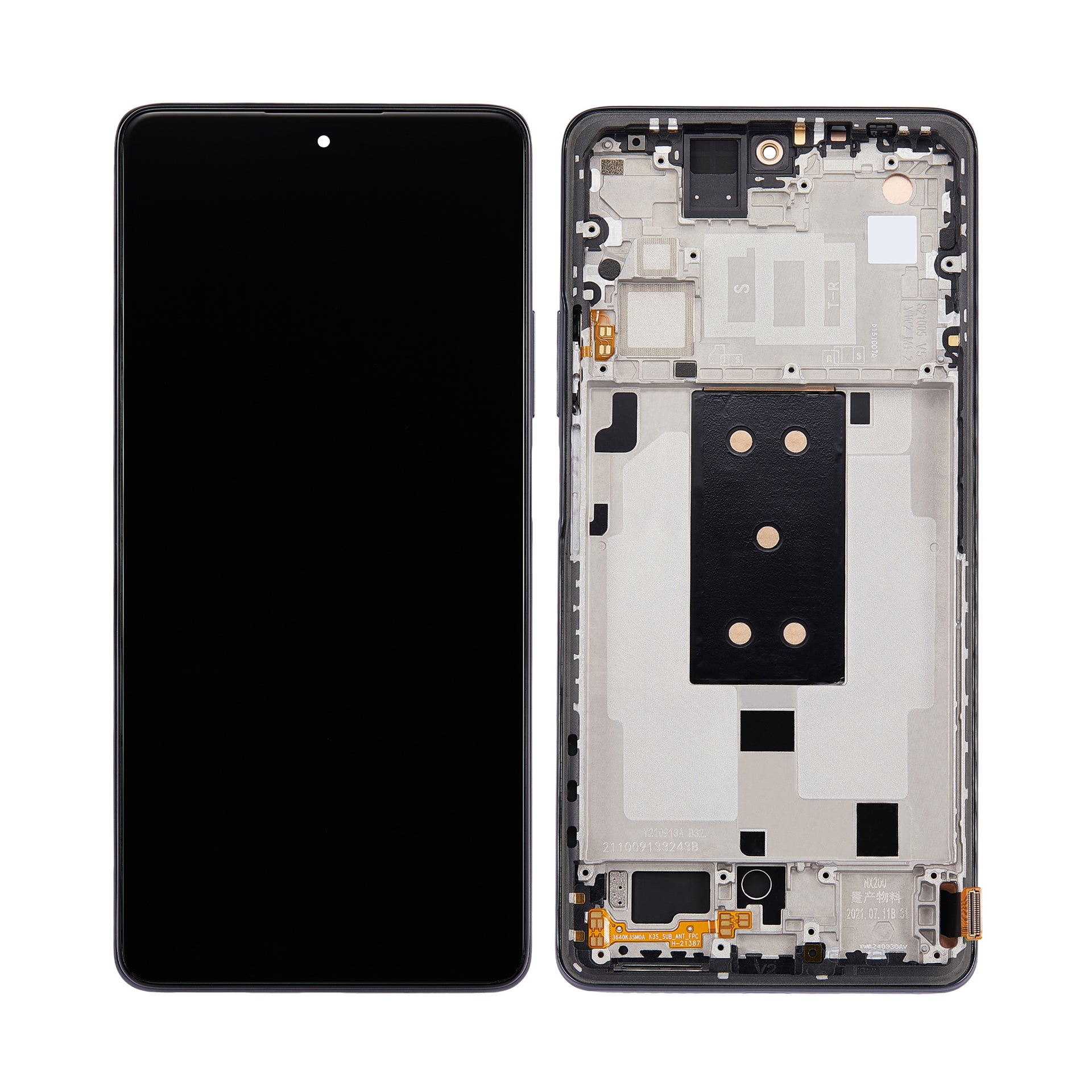 Xiaomi 11T, 11T Pro 5G Display And Digitizer With Frame Black OEM