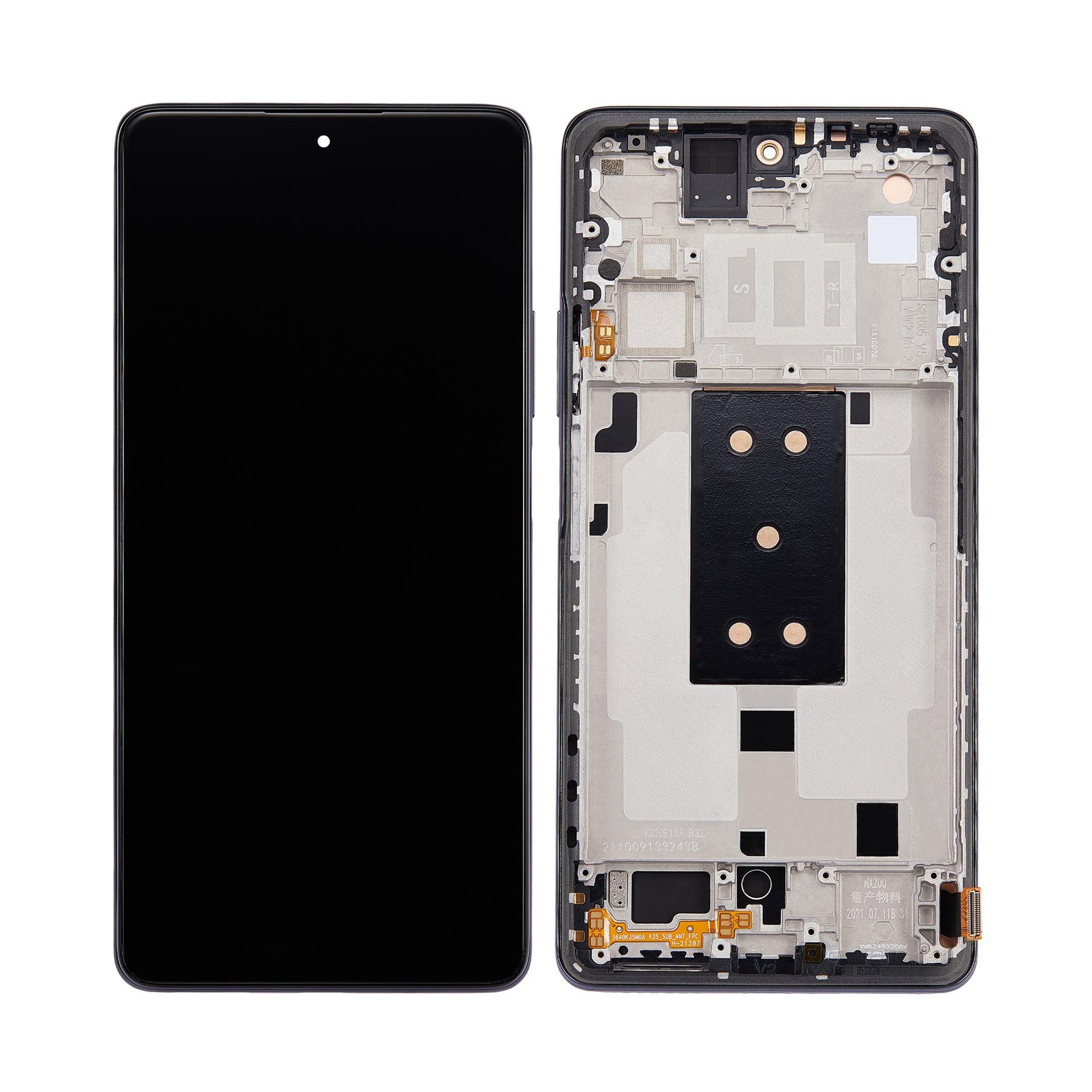 Xiaomi 11T, 11T Pro 5G Display And Digitizer With Frame Black OEM