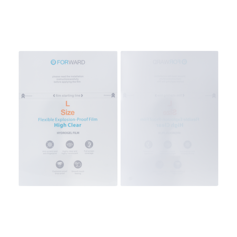 Forward 16" High Clear Flexible Explosion-proof Film (5 Pieces)