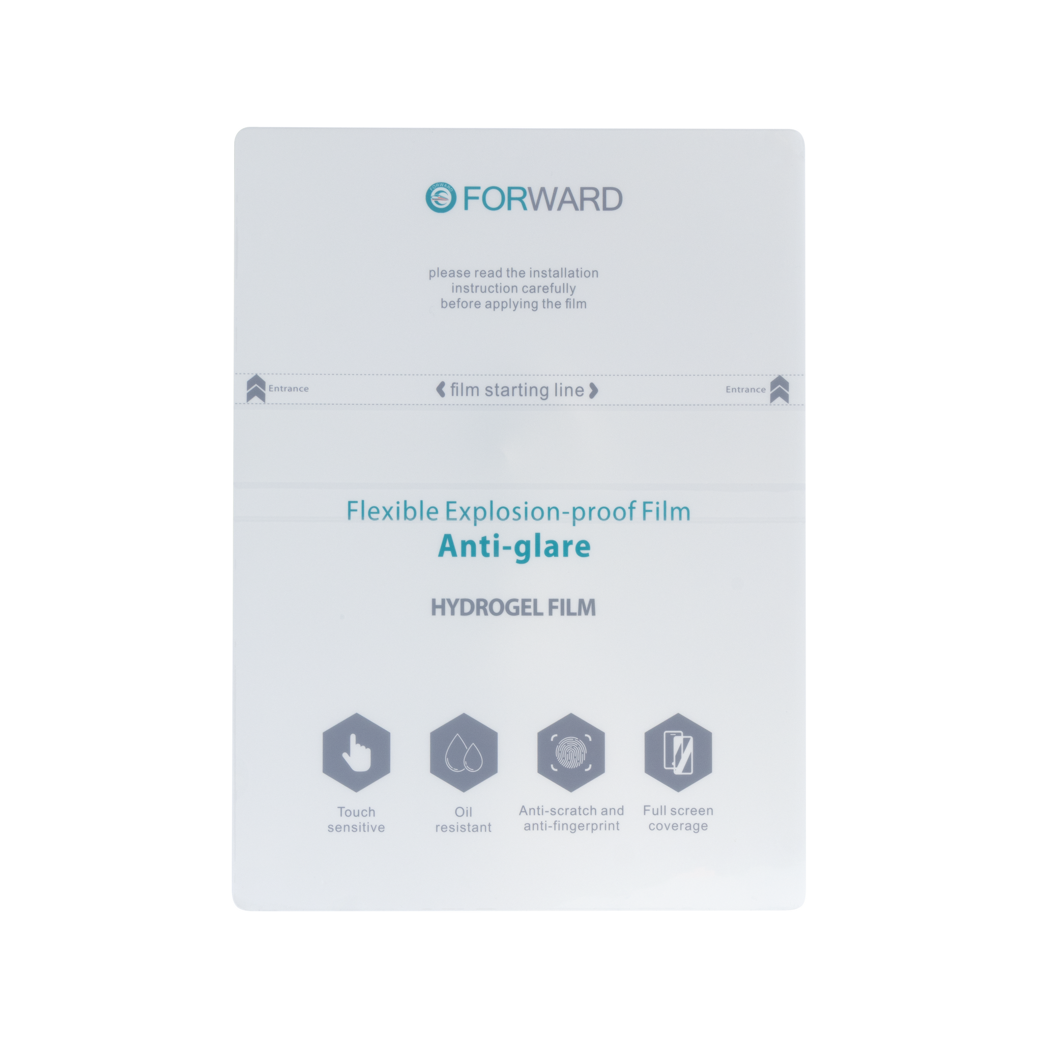 FORWARD 16 inch Anti-glare Flexible Explosion-proof Film (5pcs)