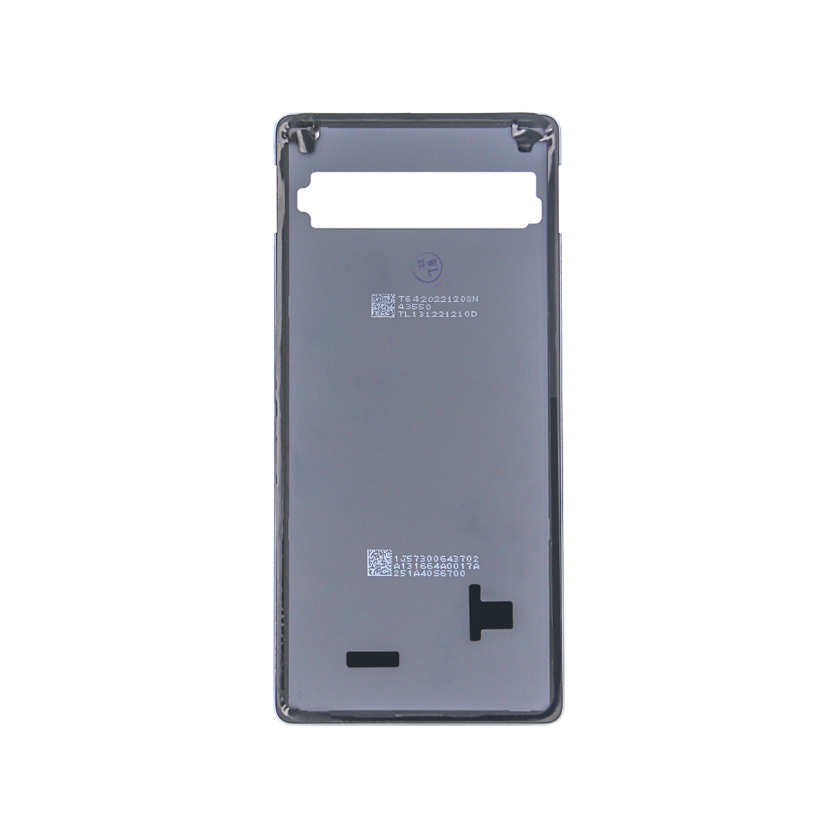 Google Pixel 7a Back Cover Without Lens Snow OEM