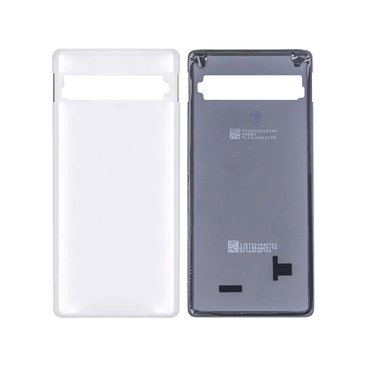 Google Pixel 7a Back Cover Without Lens Snow OEM