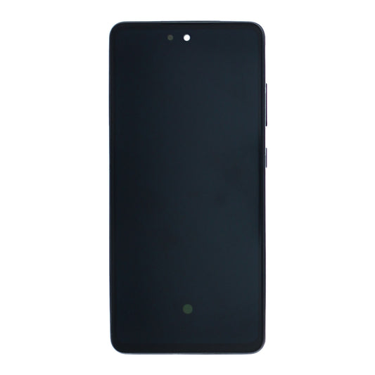 Samsung Galaxy A52s 5G A528B Display And Digitizer With Frame Awesome Black Service Pack