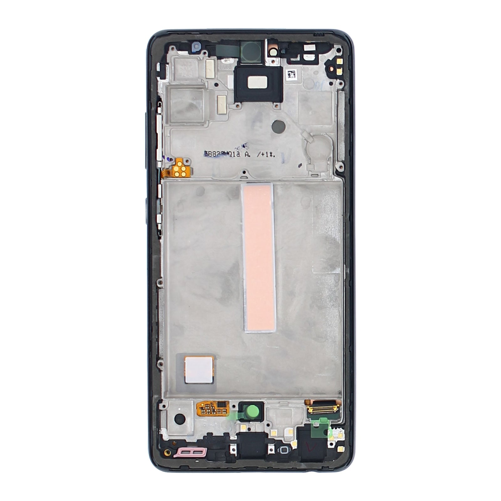 Samsung Galaxy A52s 5G A528B Display And Digitizer With Frame Awesome Black Service Pack
