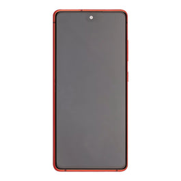 Samsung Galaxy S20 FE G780F, 5G G781B  Display And Digitizer With Frame Cloud Red Service Pack