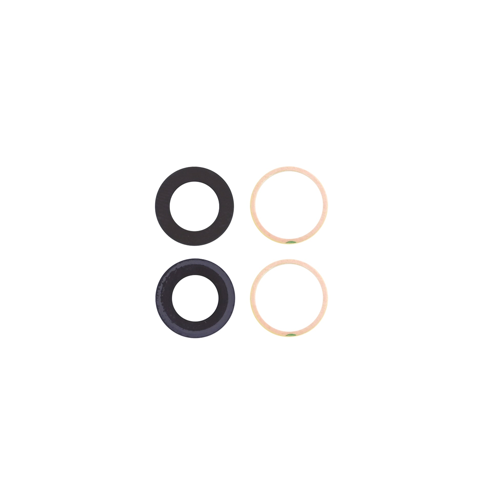 For Apple iPhone 14, iPhone 14 Plus Camera Lens Cover Set Black OEM