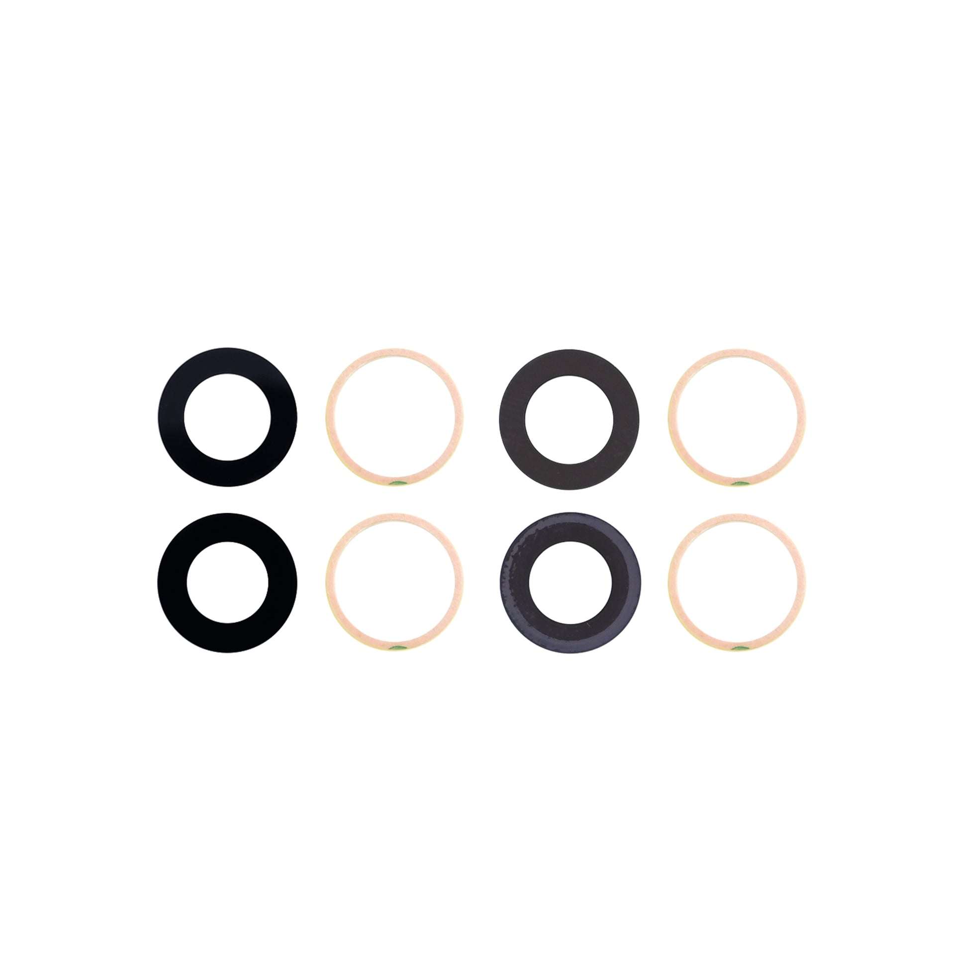 For Apple iPhone 14, iPhone 14 Plus Camera Lens Cover Set Black OEM