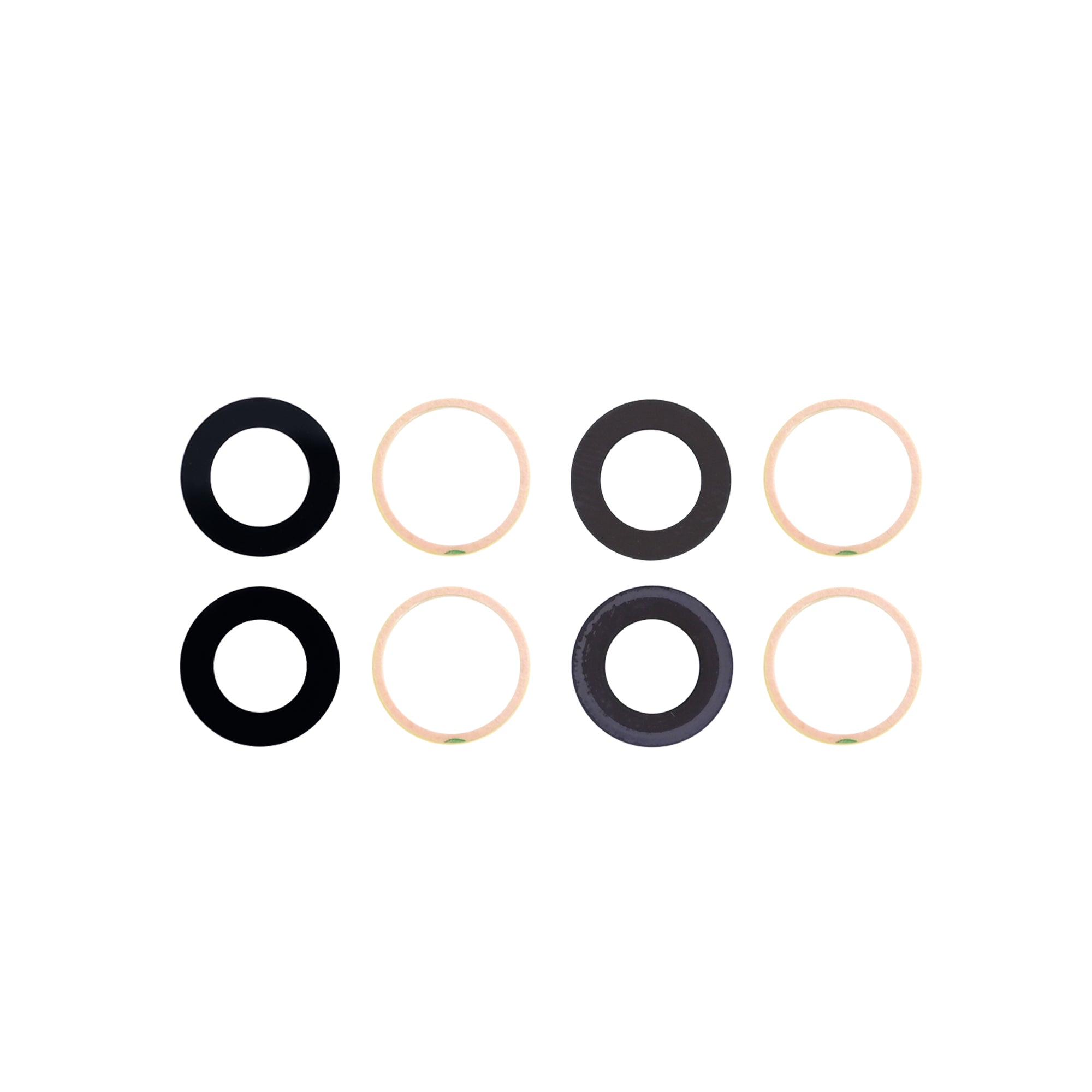 For Apple iPhone 14, iPhone 14 Plus Camera Lens Cover Set Black OEM