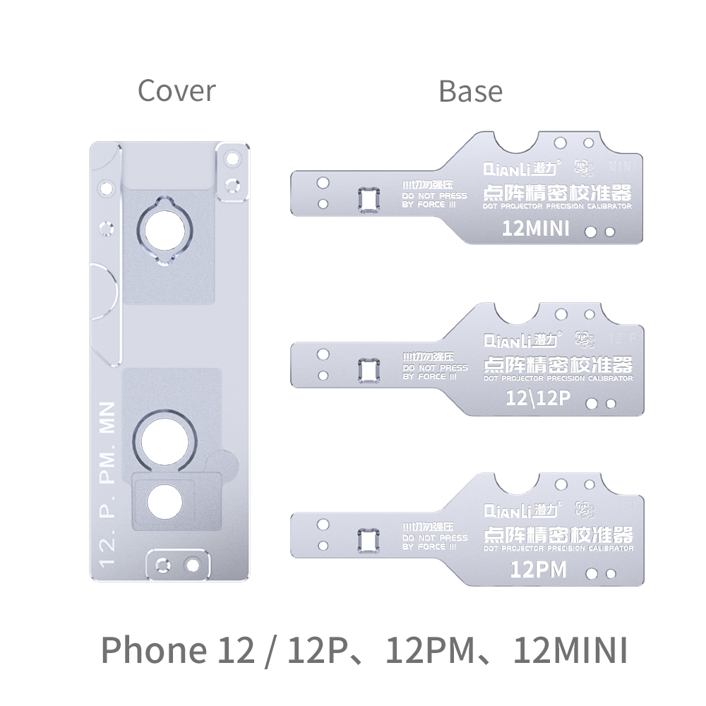 QIANLI Dot Projector Precision Calibrator For Apple iPhone Series 12 Silver