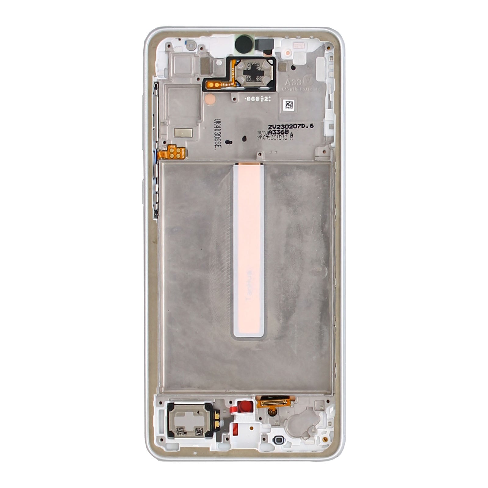 Samsung Galaxy A33 5G A336B Display And Digitizer With Frame Awesome White Service Pack