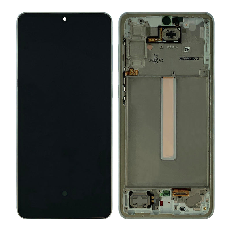 Samsung Galaxy A33 5G A336B Display And Digitizer With Frame Awesome White Service Pack