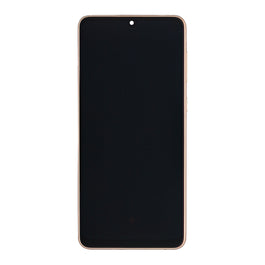 Samsung Galaxy A33 5G A336B Display And Digitizer With Frame Awesome Peach Service Pack