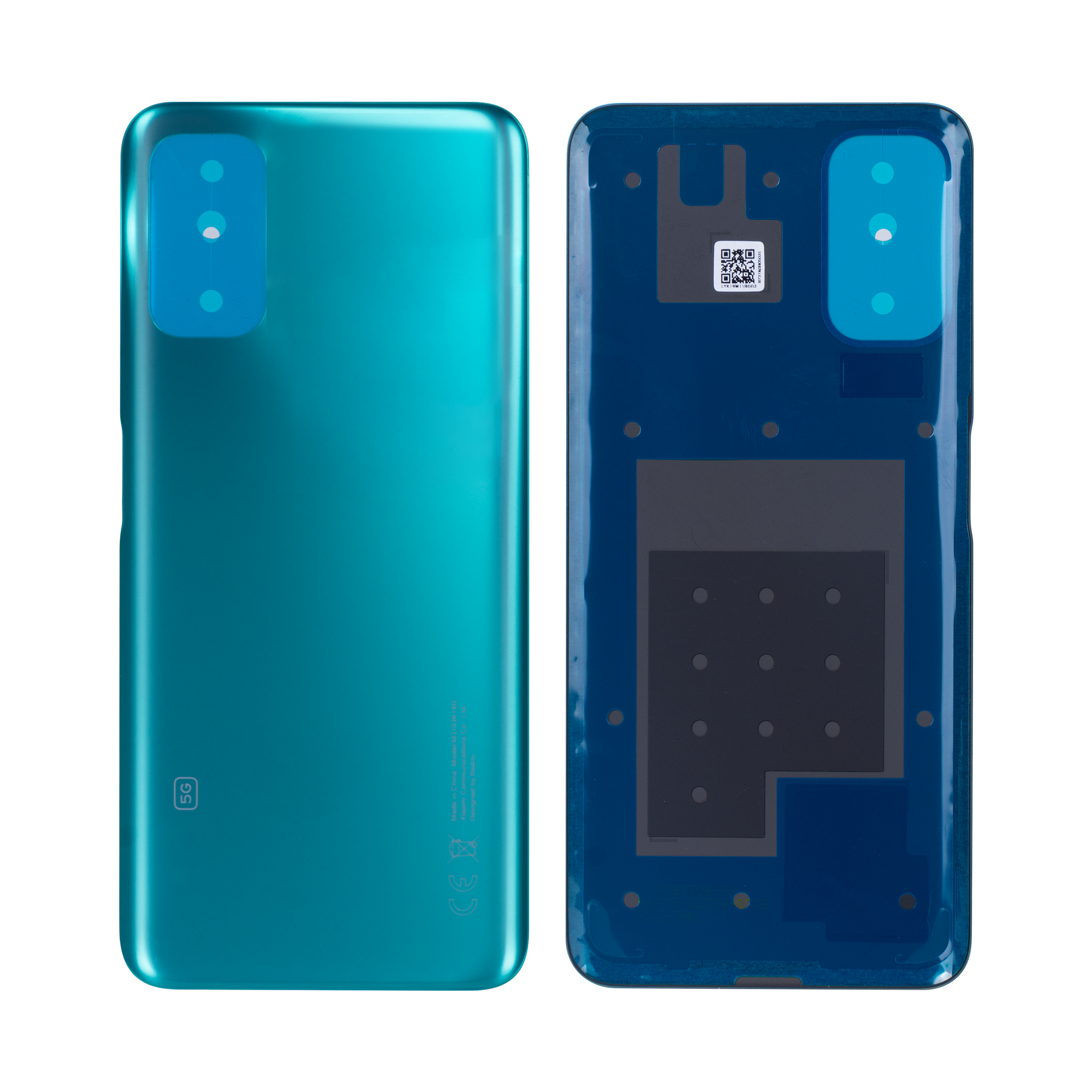 Xiaomi Redmi Note 10 5G Back Cover Without Lens Aurora Green OEM