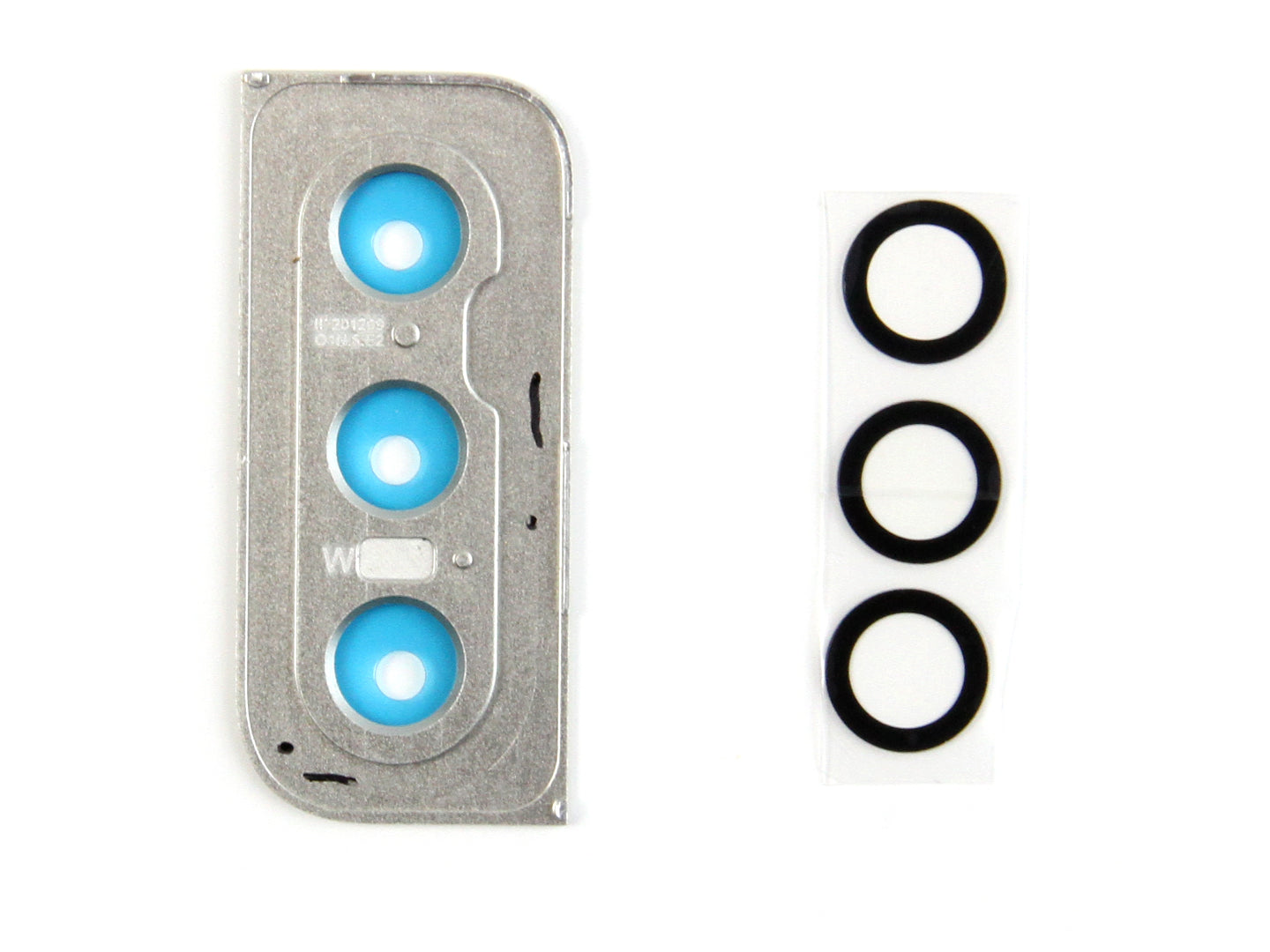 Samsung Galaxy S21 5G G991B Camera Lens Cover With Frame Silver OEM