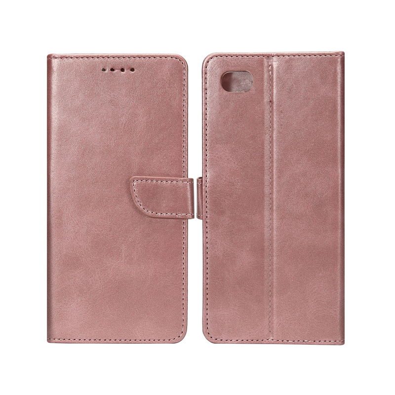 Rixus Bookcase For iPhone 7, 8 Pink