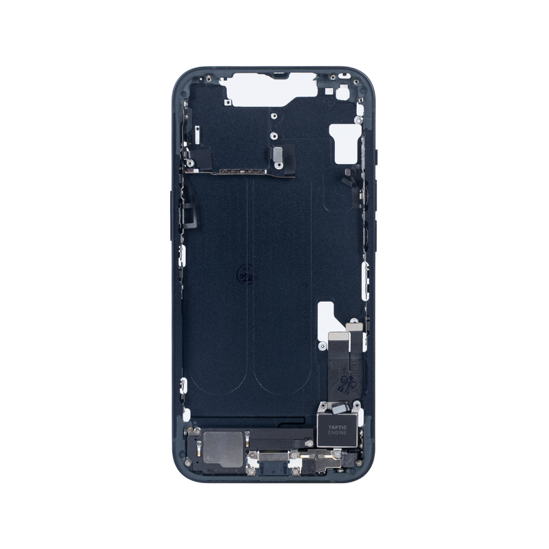 For iPhone 14 Complete Housing Incl. All Small Parts Without Battery And Back Camera Black