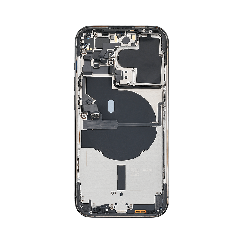 For iPhone 14 Pro Complete Housing Incl. All Small Parts Without Battery And Back Camera Black