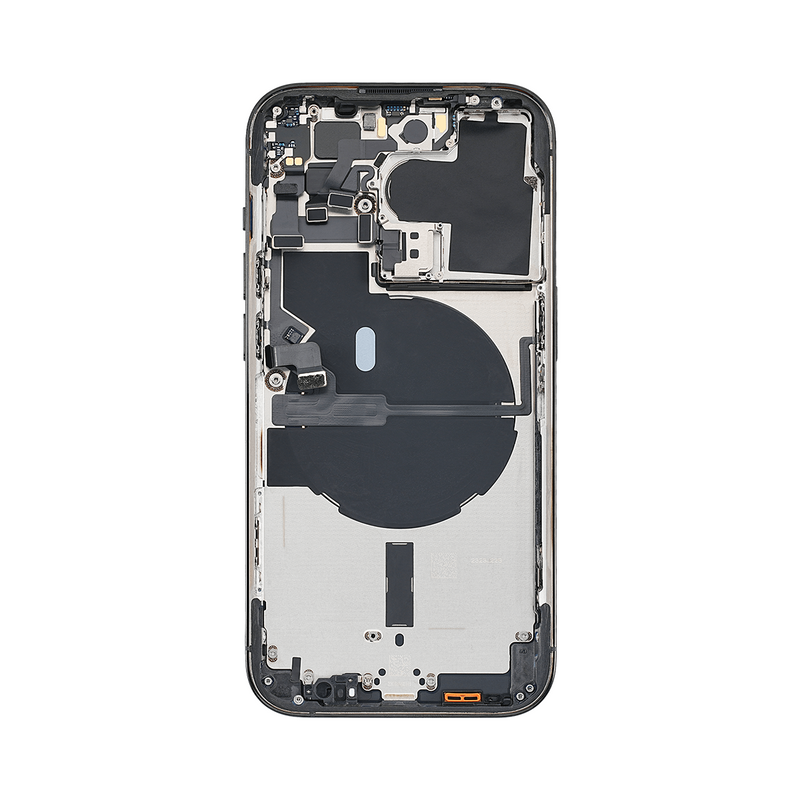 For iPhone 14 Pro Max Complete Housing Incl All Small Parts Without Battery And Back Camera Black