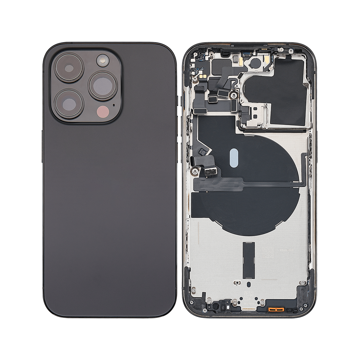 For Apple iPhone 14 Pro Max Housing With Small Parts Black OEM