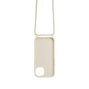 Rixus TPU Necklace Cord Cover For Apple iPhone 15 Pro Gold