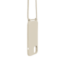 Rixus TPU Necklace Cord Cover For Apple iPhone 15 Pro Gold