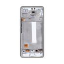Samsung Galaxy A53 5G A536B Display And Digitizer With Frame White Soft-OLED