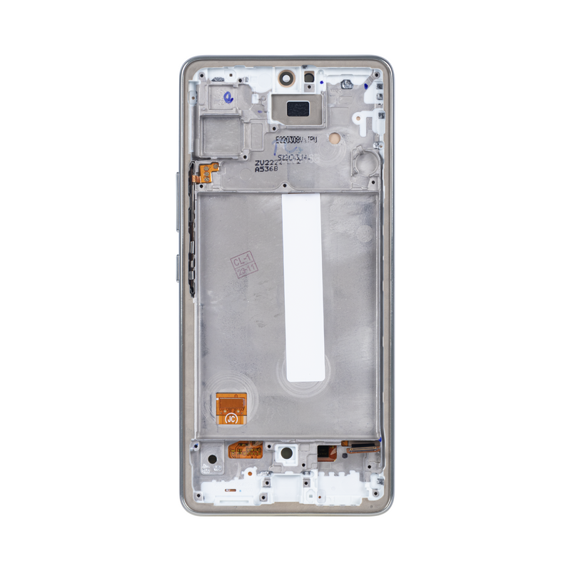 Samsung Galaxy A53 5G A536B Display And Digitizer With Frame White Soft-OLED