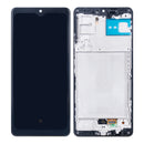 Samsung Galaxy A42 5G A426B Display And Digitizer With Frame Prism Dot Black Soft-OLED