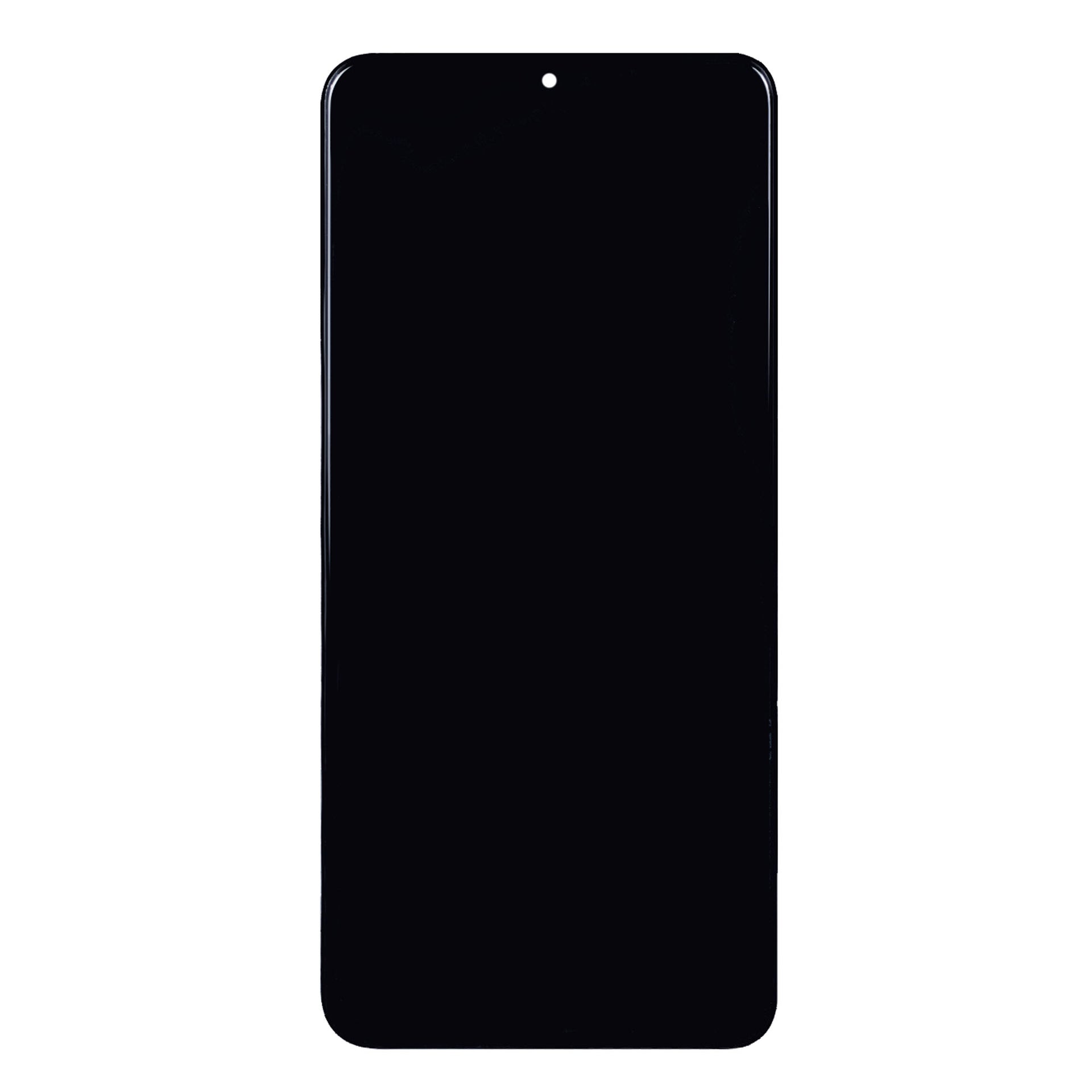 Samsung Galaxy M12 M127F Display And Digitizer With Frame Black Soft-OLED
