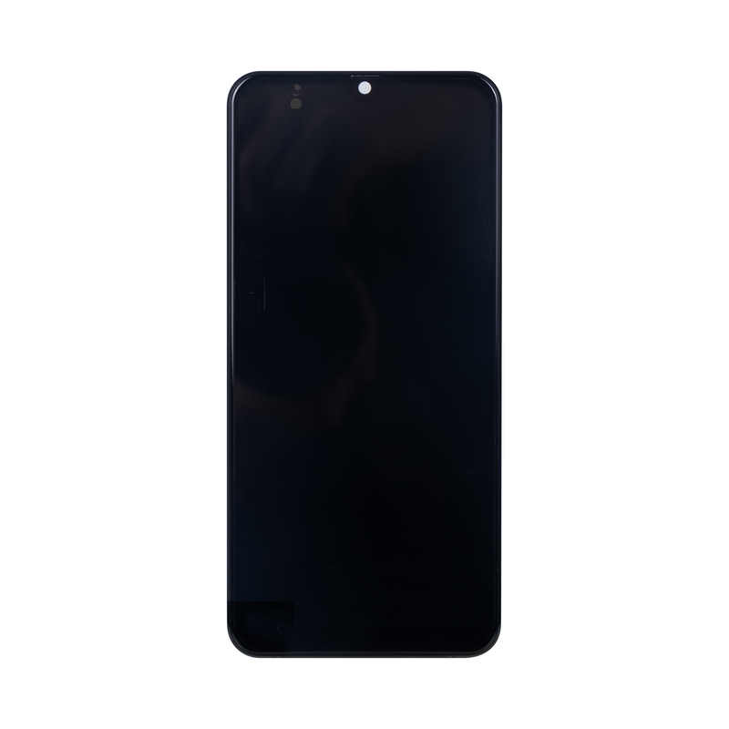 Samsung Galaxy M30 M305F Display And Digitizer With Frame Black Soft-OLED