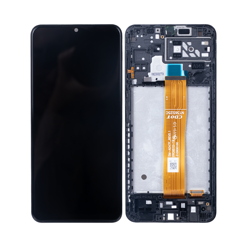 Samsung Galaxy A04s A047F Display And Digitizer With Frame Black OEM