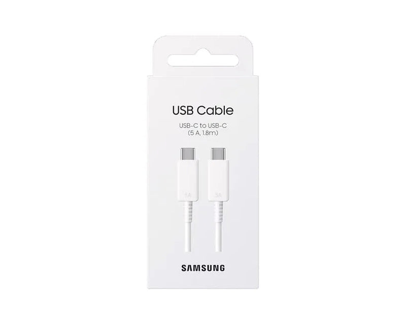Samsung 5A USB-C To USB-C Cable 1.8m White