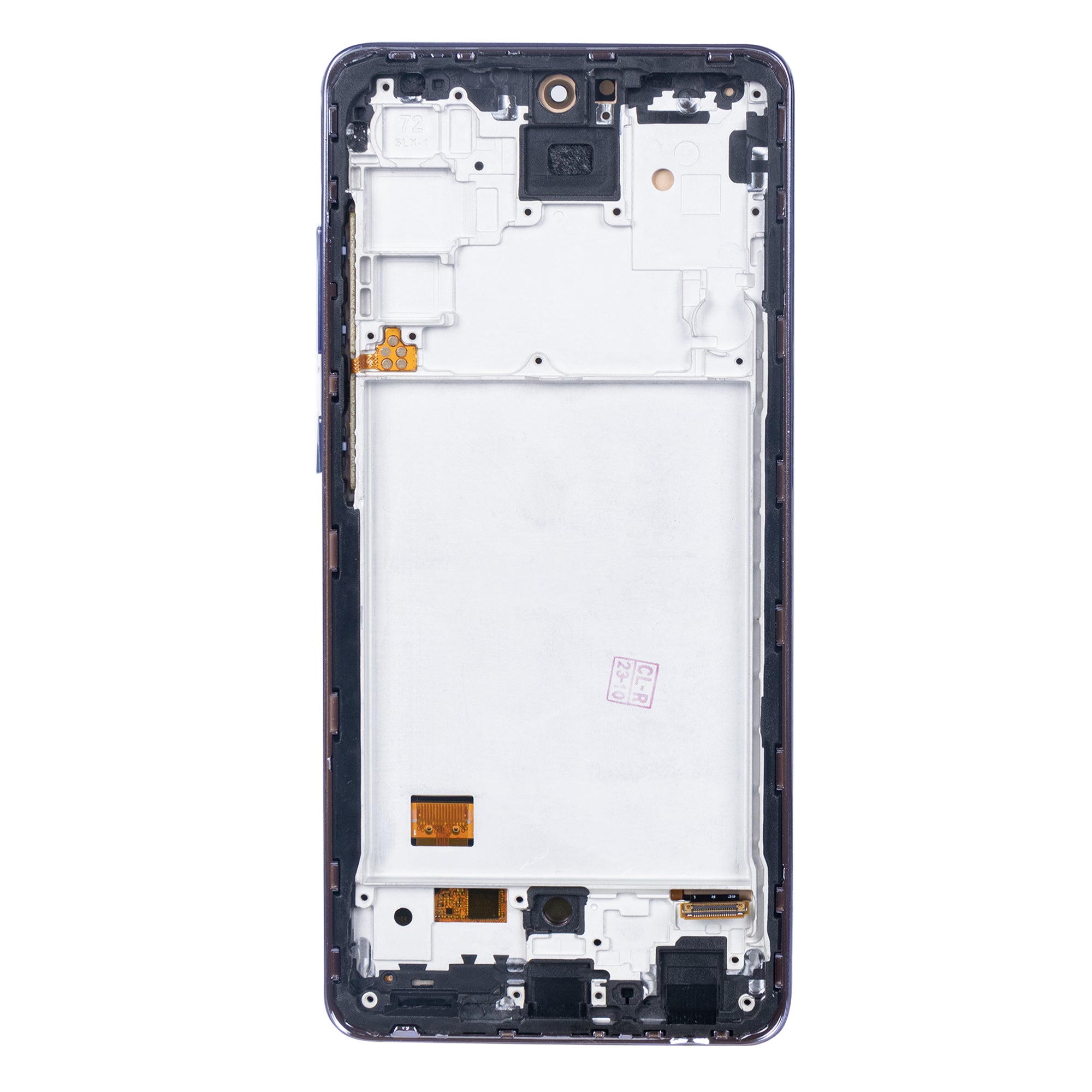Samsung Galaxy A72 A725F Display And Digitizer With Frame Awesome Violet Soft-OLED