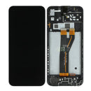 Samsung Galaxy A14 A145F (Non EU) Display And Digitizer With Frame Black Service Pack