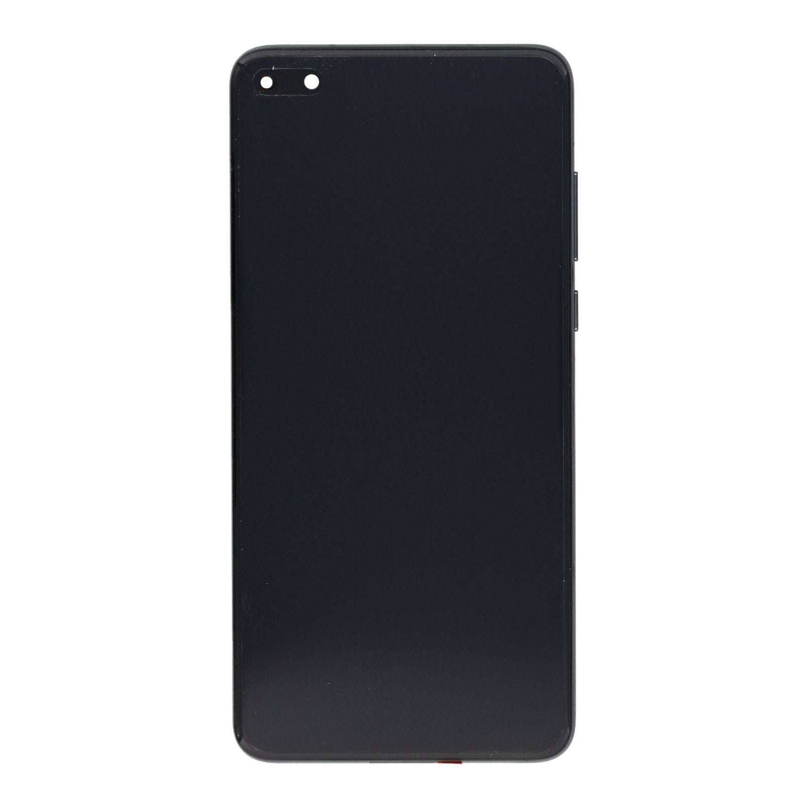Huawei P40 Display And Digitizer With Frame Black Service Pack