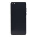 Huawei P40 Display And Digitizer With Frame Black Service Pack
