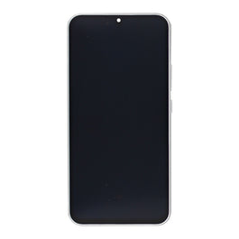 Samsung Galaxy A34 5G A346B Display And Digitizer With Frame Silver Service Pack