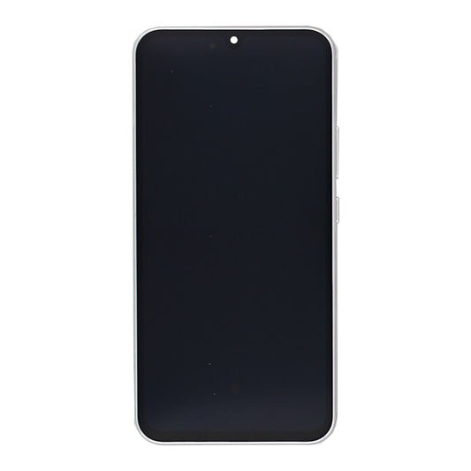 Samsung Galaxy A34 5G A346B Display And Digitizer With Frame Silver Service Pack