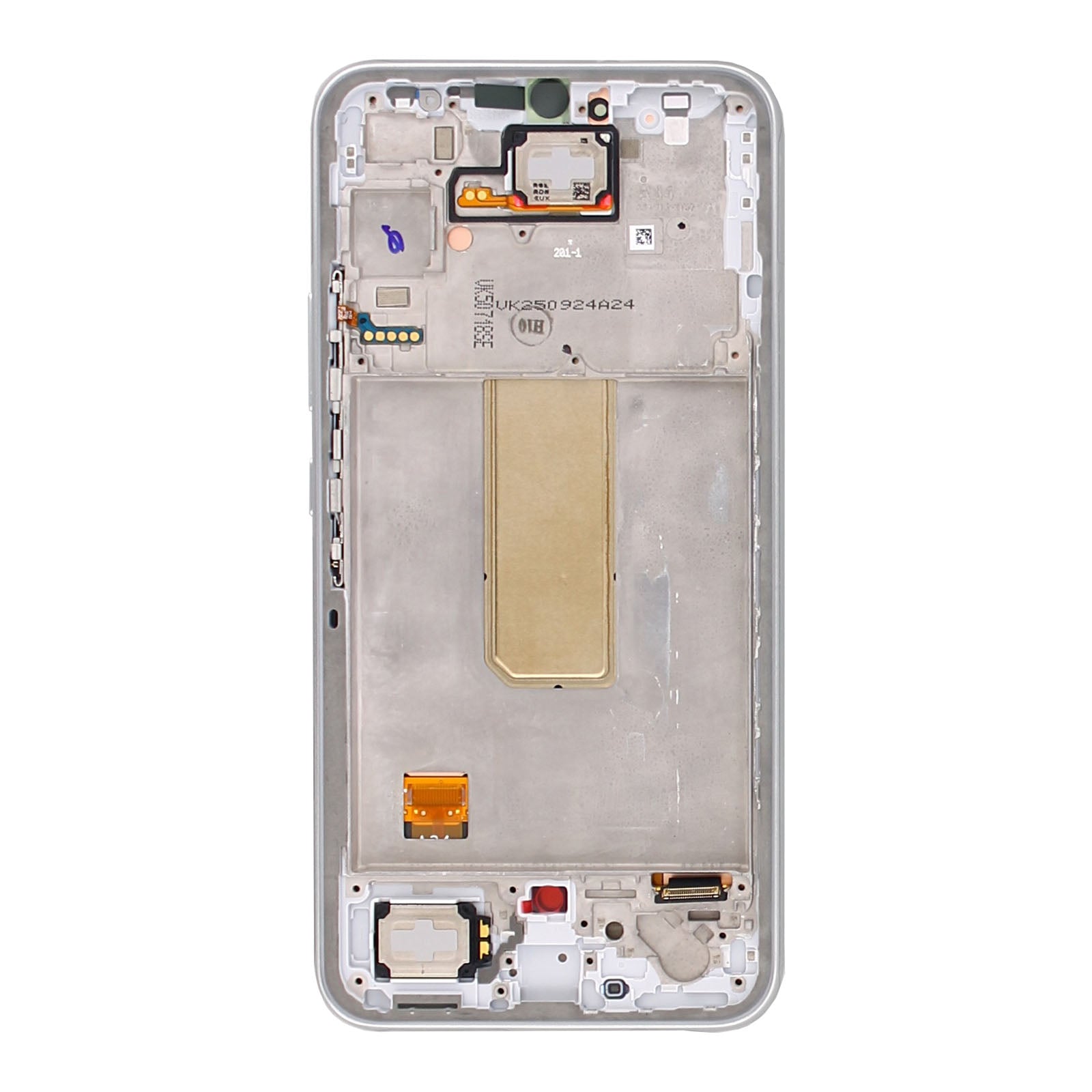 Samsung Galaxy A34 5G A346B Display And Digitizer With Frame Silver Service Pack