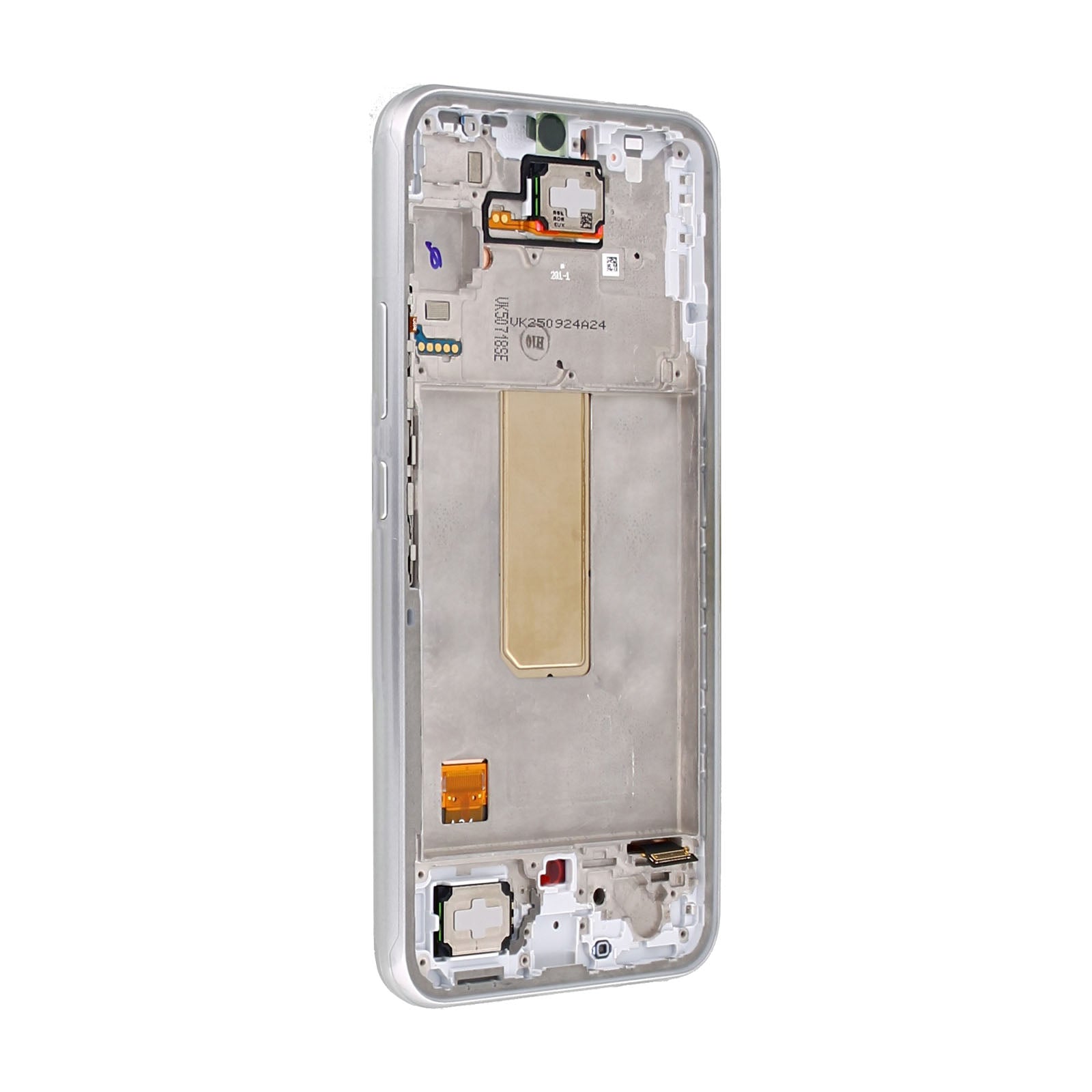 Samsung Galaxy A34 5G A346B Display And Digitizer With Frame Silver Service Pack
