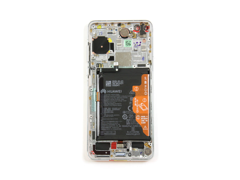 Huawei P40 Display And Digitizer Complete Ice White (SP)