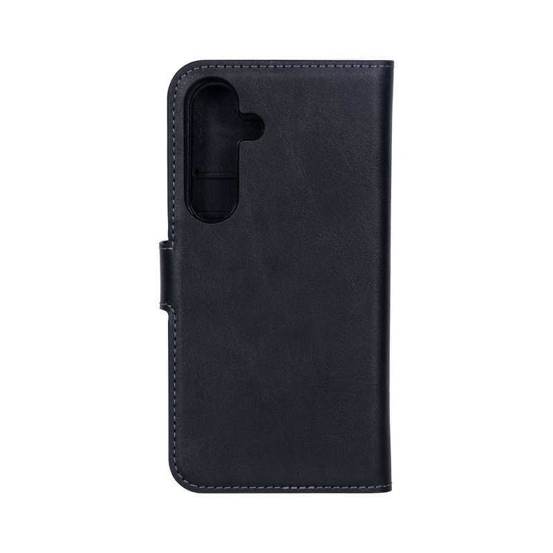 Rixus For Samsung Galaxy S24 Plus S926B Duo Magnetic Detachable Wallet Black