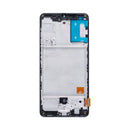 Samsung Galaxy A41 A415F Display And Digitizer With Frame Prism Crush Black Soft-OLED