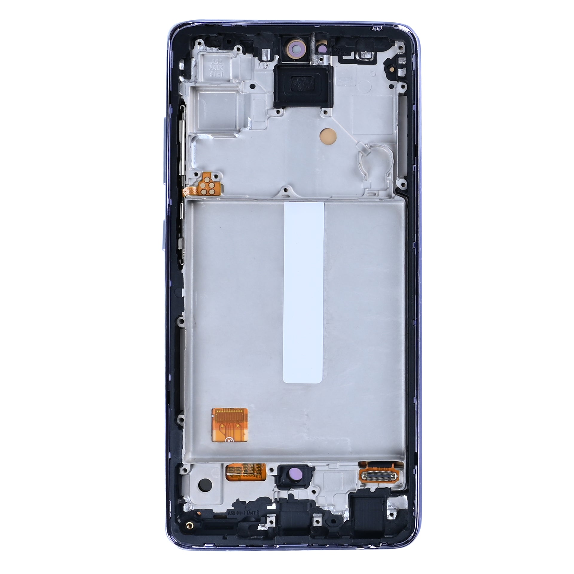 Samsung Galaxy A52 4G A525F, A52 5G A526B, A52s 5G A528B Display And Digitizer With Frame Awesome Violet Soft-OLED