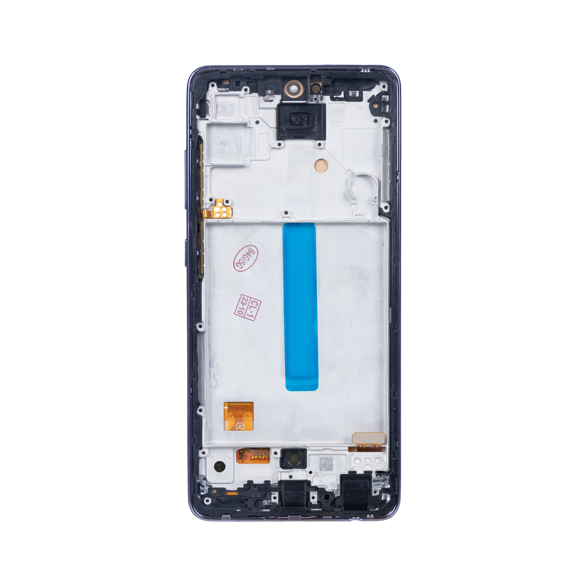 Samsung Galaxy A52 4G A525F, A52 5G A526B, A52s 5G A528B Display And Digitizer With Frame Awesome Violet Soft-OLED