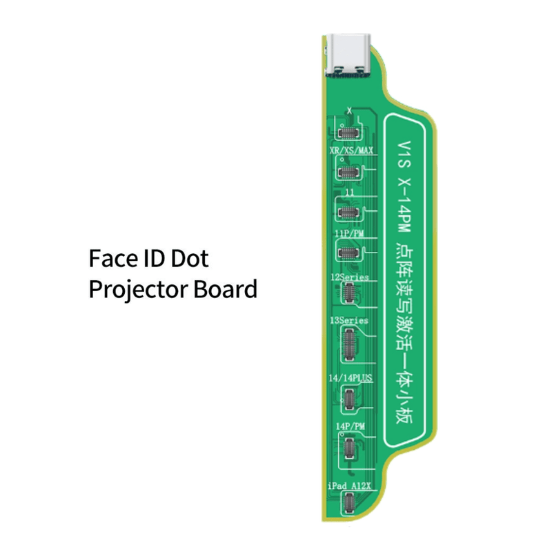 JCID V1S, V1SE, V1S Pro Dot Matrix Face ID Detection Board For iPhone X - 14 Pro Max