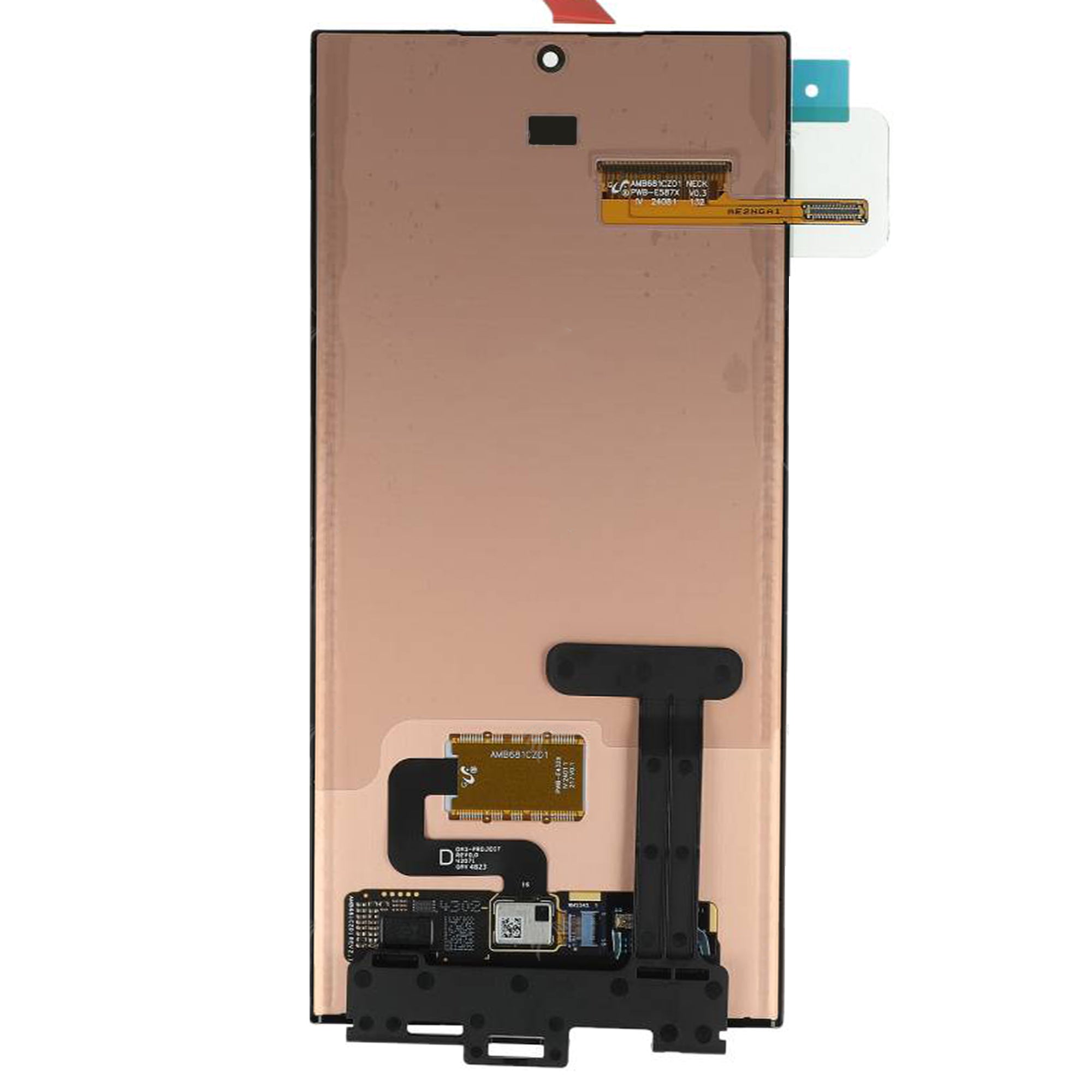 Samsung Galaxy S23 Ultra S918B Display And Digitizer Without Frame Black Service Pack