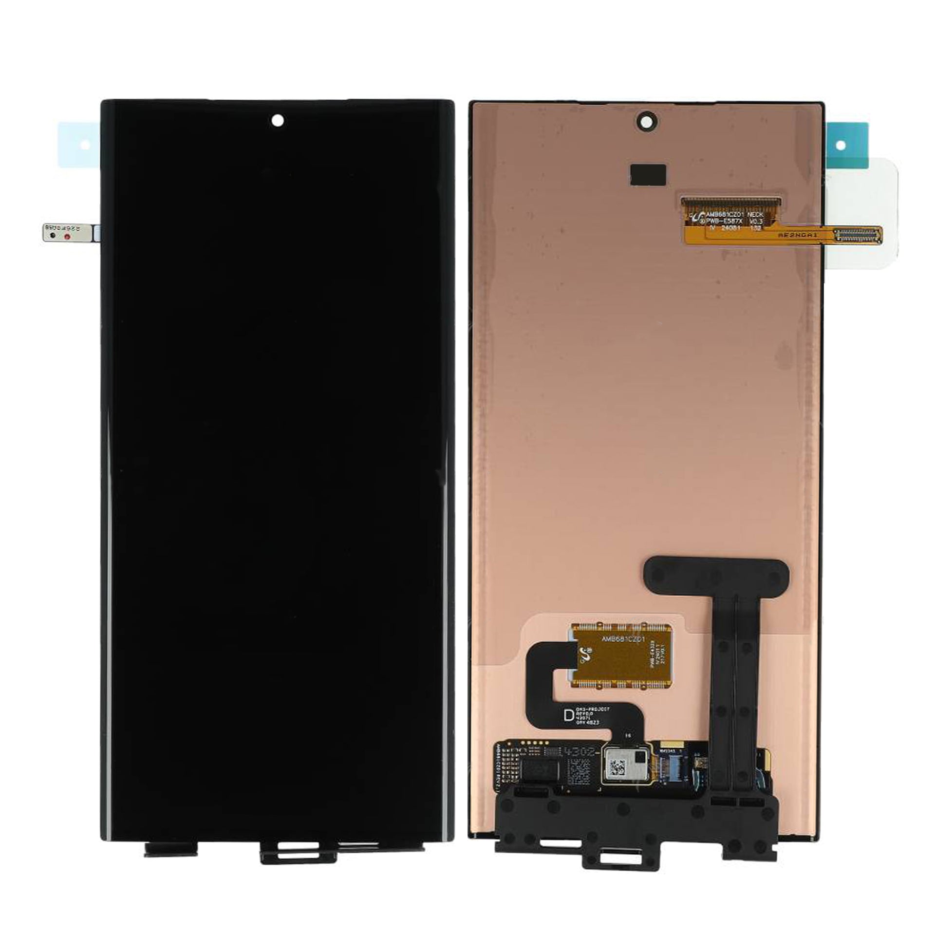 Samsung Galaxy S23 Ultra S918B Display And Digitizer Without Frame Black Service Pack