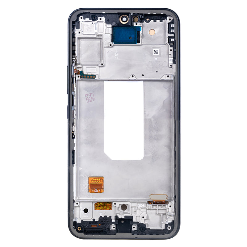 Samsung Galaxy A54 5G A546B Display And Digitizer With Frame Black Soft-OLED