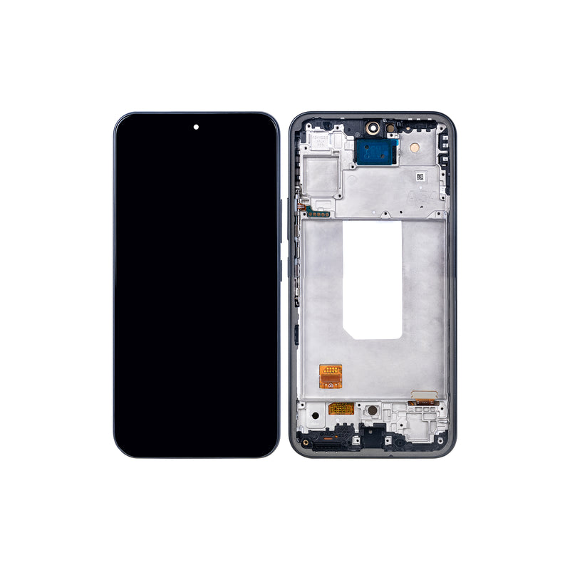 Samsung Galaxy A54 5G A546B Display And Digitizer With Frame Black Soft-OLED